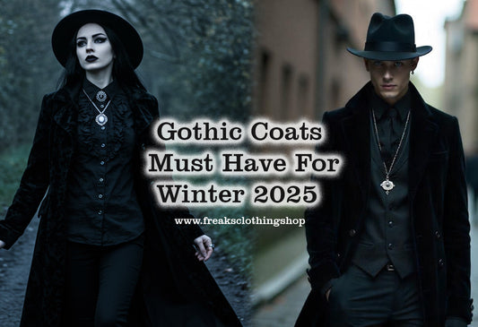 Gothic Coats Must for Winters 2025 freaks clothing shop blog