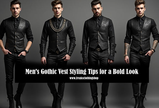 Men's Gothic Vest Styling Tips for a Bold Look