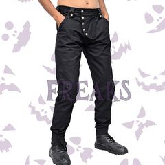 Button Up Gothic Men's Pants