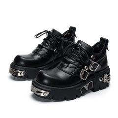 Punk Women Low Platform Shoes
