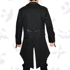 Black Steampunk Tailcoat