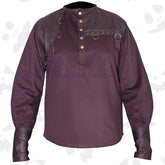 brown steampunk shirt
