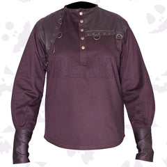 brown steampunk shirt