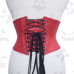 Elite Real Leather Underbust Corset