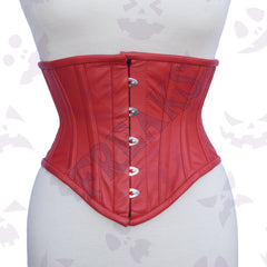 Elite Real Leather Underbust Corset