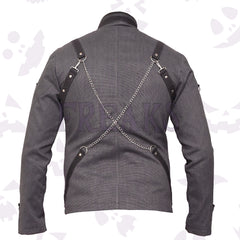 Gothic Officers Jacket Back