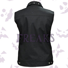Punk Black Menace Vest