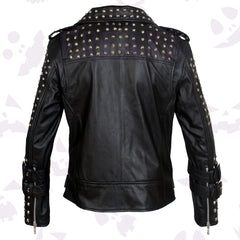 Punk Rock Star Leather Jacket