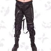 Punk Zipper Pants for men – gothic industrial style