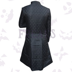 steampunk brocade coat-back