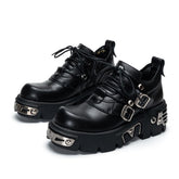 Punk Women Low Platform Shoes