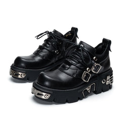 Punk Women Low Platform Shoes