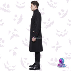 Gothic Victorian Military Officer Trench Coat