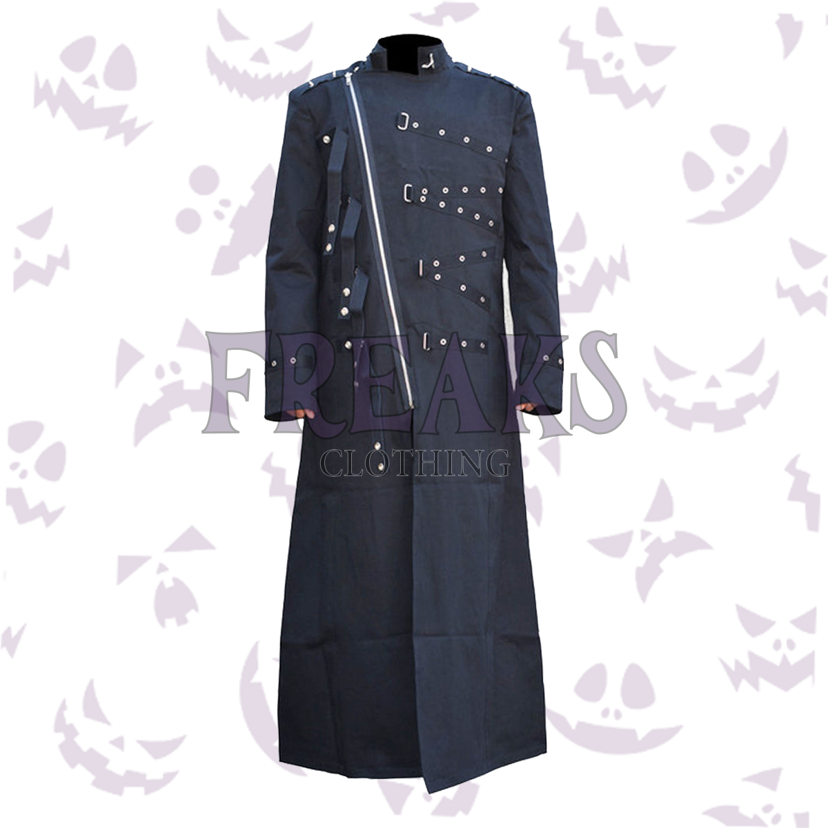 Hellraiser Trench Style Vampire Long Coat